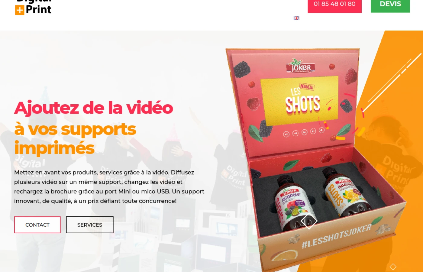 Digital Plus Print — site web